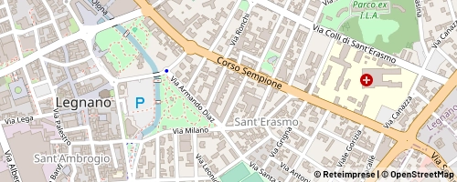 Mappa Legnano