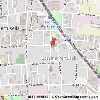 Mappa Via D. E. Uboldi, 27, 21042 Caronno Pertusella, Varese (Lombardia)