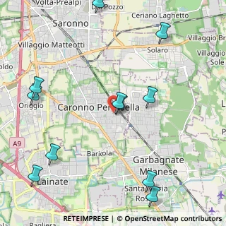 Mappa Via Don Enrico Uboldi, 21042 Caronno Pertusella VA, Italia (2.64727)