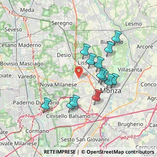 Mappa Via Baruso, 20835 Muggiò MB, Italia (3.28769)