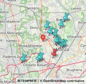 Mappa Via Baruso, 20835 Muggiò MB, Italia (3.28769)