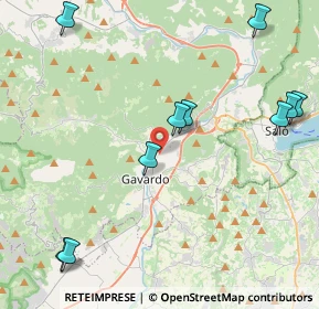 Mappa Via Cavalieri di Vittorio Veneto, 25089 Villanuova Sul Clisi BS, Italia (6.38214)