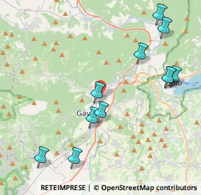 Mappa Via Cavalieri di Vittorio Veneto, 25089 Villanuova Sul Clisi BS, Italia (4.65364)