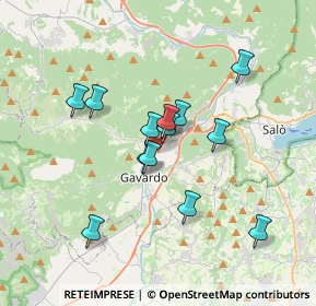 Mappa Via Cavalieri di Vittorio Veneto, 25089 Villanuova Sul Clisi BS, Italia (2.91923)