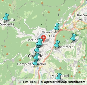 Mappa Via Cavalieri di Vittorio Veneto, 25089 Villanuova Sul Clisi BS, Italia (2.2675)