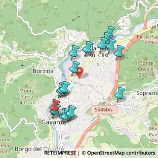 Mappa Via Cavalieri di Vittorio Veneto, 25089 Villanuova Sul Clisi BS, Italia (0.976)
