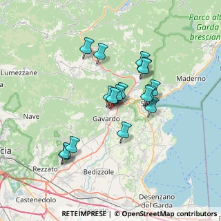 Mappa Via Cavalieri di Vittorio Veneto, 25089 Villanuova Sul Clisi BS, Italia (5.90824)