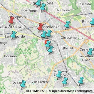 Mappa Viale Sabotino, 20025 Legnano MI, Italia (2.79063)