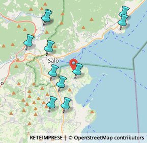 Mappa Via Boschette, 25010 San Felice del Benaco BS, Italia (4.49273)