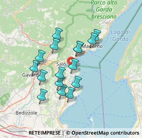 Mappa Via Boschette, 25010 San Felice del Benaco BS, Italia (5.93063)