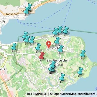 Mappa Via Boschette, 25010 San Felice del Benaco BS, Italia (1.0865)