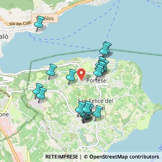 Mappa Via Boschette, 25010 San Felice del Benaco BS, Italia (0.902)