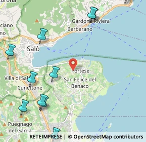Mappa Via Boschette, 25010 San Felice del Benaco BS, Italia (2.93909)