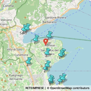 Mappa Via Boschette, 25010 San Felice del Benaco BS, Italia (2.39571)
