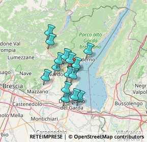 Mappa Via Boschette, 25010 San Felice del Benaco BS, Italia (9.60533)