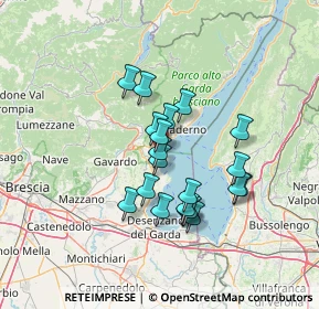 Mappa Via Boschette, 25010 San Felice del Benaco BS, Italia (11.1085)