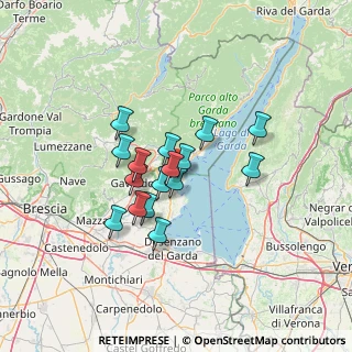 Mappa Via Boschette, 25010 San Felice del Benaco BS, Italia (9.71188)