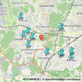 Mappa Via Gelada, 21015 Lonate Pozzolo VA, Italia (2.31818)