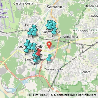 Mappa Via Gelada, 21015 Lonate Pozzolo VA, Italia (1.6835)
