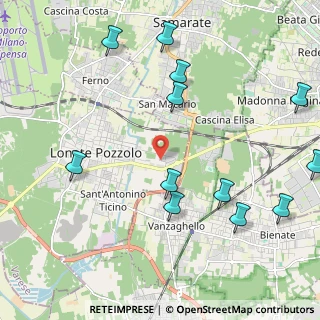 Mappa Via Gelada, 21015 Lonate Pozzolo VA, Italia (2.5625)