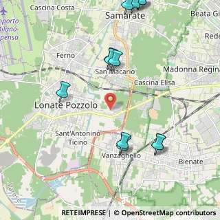 Mappa Via Gelada, 21015 Lonate Pozzolo VA, Italia (2.56083)