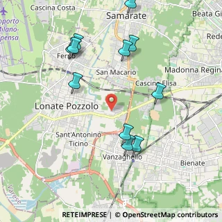 Mappa Via Gelada, 21015 Lonate Pozzolo VA, Italia (2.19273)