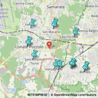 Mappa Via Gelada, 21015 Lonate Pozzolo VA, Italia (2.34929)