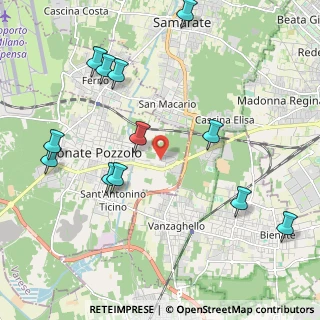 Mappa Via Gelada, 21015 Lonate Pozzolo VA, Italia (2.41583)