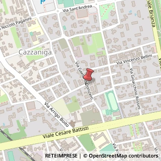 Mappa Via Gaetano Donizetti, 29, 20900 Monza, Monza e Brianza (Lombardia)