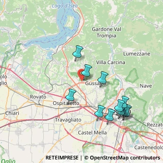 Mappa Via Pace, 25050 Rodengo-Saiano BS, Italia (8.46167)