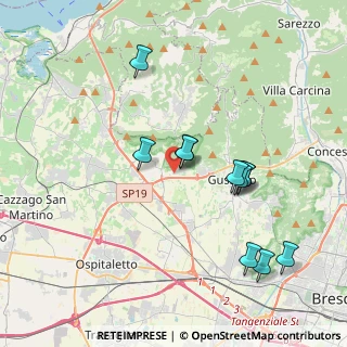 Mappa Via Martiri Libertà, 25050 Rodengo-Saiano BS, Italia (3.71364)