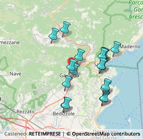 Mappa Via A.De Gasperi, 25089 Villanuova Sul Clisi BS, Italia (6.78278)