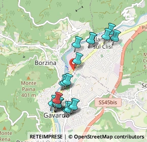 Mappa Via A.De Gasperi, 25089 Villanuova Sul Clisi BS, Italia (0.9575)