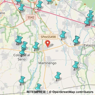 Mappa Via Canonico Francesco Cossali, 24050 Ghisalba BG, Italia (6.582)