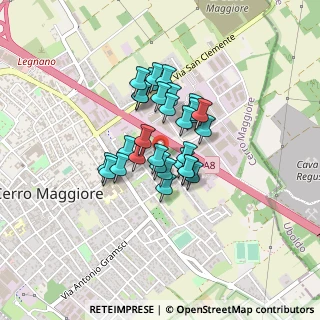 Mappa Via G. Bruno, 20023 Cerro Maggiore MI, Italia (0.28)