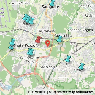 Mappa Viale dell'Industria, 21015 Lonate Pozzolo VA, Italia (2.5175)