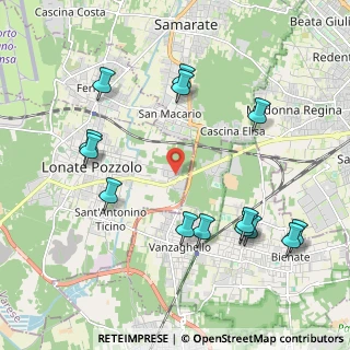 Mappa Viale dell'Industria, 21015 Lonate Pozzolo VA, Italia (2.30643)