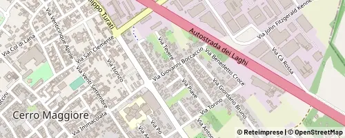 Mappa Cerro Maggiore