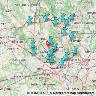 Mappa Via Cesare Battisti, 20020 Cesate MI, Italia (7.00211)