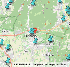 Mappa Via Manica, 25064 Gussago BS, Italia (3.361)