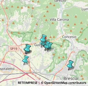 Mappa Via Manica, 25064 Gussago BS, Italia (3.20909)