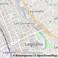Hartă Legnano