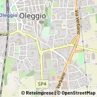 Mapa Oleggio