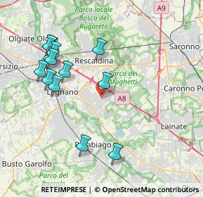 Mappa Via Massimo D'Azeglio, 20023 Cerro Maggiore MI, Italia (4.15462)