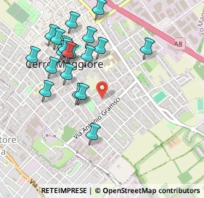 Mappa Via Massimo D'Azeglio, 20023 Cerro Maggiore MI, Italia (0.513)