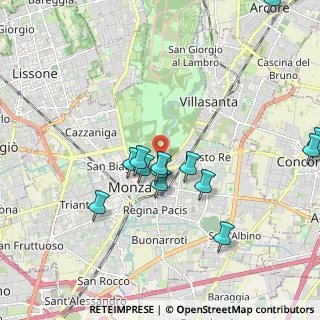 Mappa Via Gaetano Annoni, 20052 Monza MB, Italia (1.98)