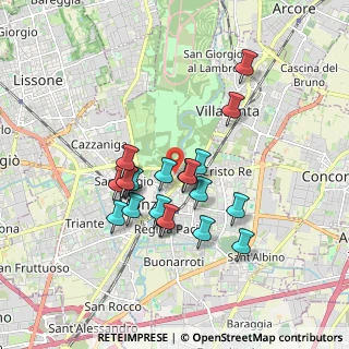 Mappa Via Gaetano Annoni, 20052 Monza MB, Italia (1.4885)