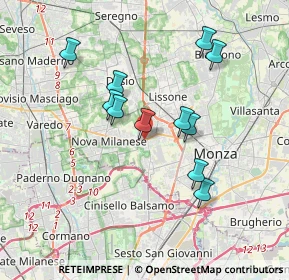 Mappa Viale della Repubblica, 20835 Muggiò MB, Italia (3.22636)