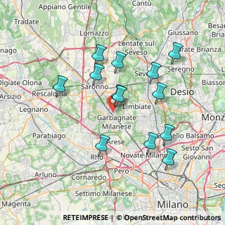 Mappa Villaggio Ina, 20020 Cesate MI, Italia (6.97846)