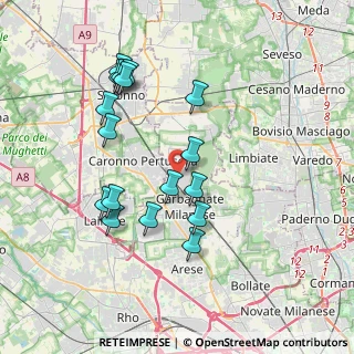 Mappa Villaggio Ina, 20020 Cesate MI, Italia (3.70059)